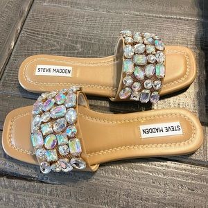 Steve Madden Rhinestone Sandals